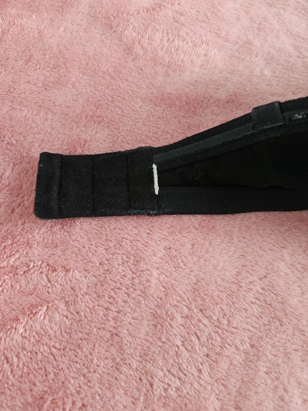 VICTORIA'S SECRET PINK black push-up bra 34DD PRE OWNED - Picture 7 of 11